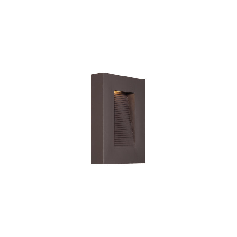 Urban LED Outdoor Flush Mount, Bronze
