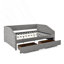 Queen Size Daybed With Two Drawers, Upholstered Tufted Sofa Bed, Day Bed