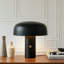Lampe de table moderne et élégante à DEL avec poignée rotative en laiton 12 po Baek Anita-295808637-295808626