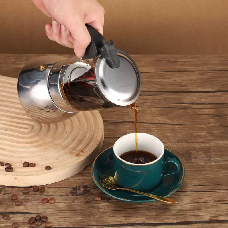 Stovetop Espresso Maker 4 Cup 200 Ml