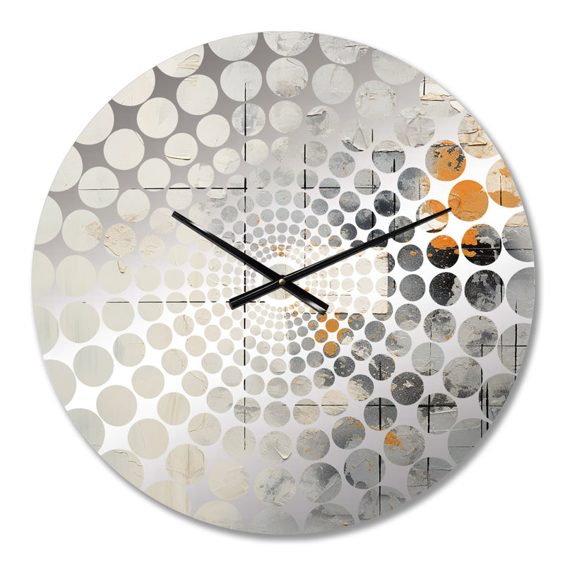 Simple Winter Landscape - Horloge murale paysage d'hiver, Médium