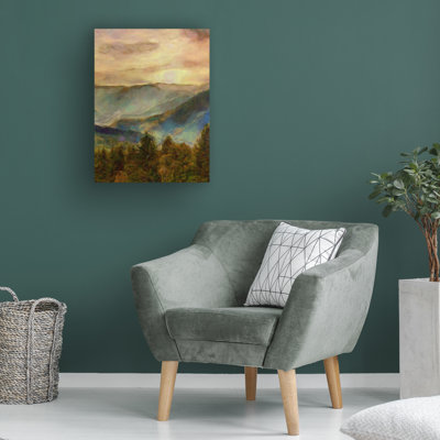 «Into The Valley II» bolognaise sur toile
