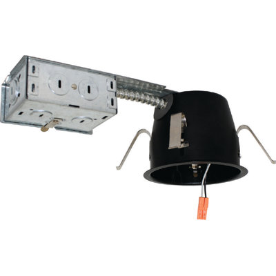 Shallow Airtight Remodel IC Rated Recessed Housing
