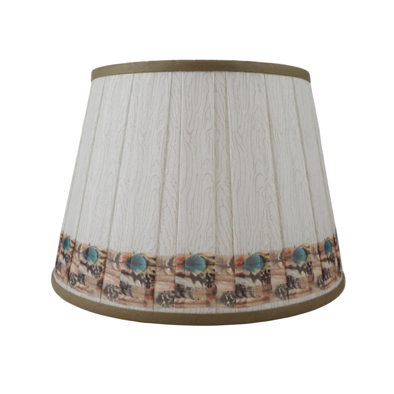 Feathers Empire Lamp Shade (Spider), 10" H x 16" W x 16" D
