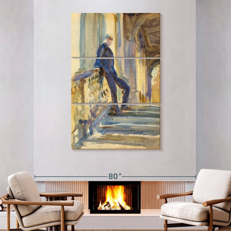 Leisha Sir Neville Wilkinson chez Wilton House, H 74 po x l 48 po