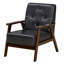Parthenia Faux Leather Accent Chair