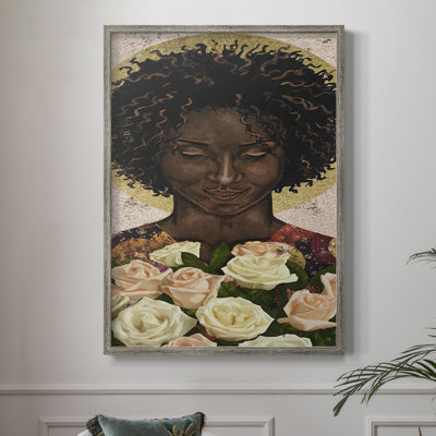 Meditation I Framed Print - Solid Wood