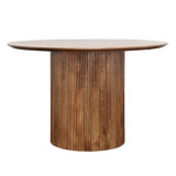 Agustin 47" Wide Mango Wood Dining Table