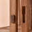 Chinese style simple semi-circular bookcase