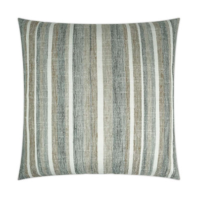 Faded Stripe Striped Pillow Cover & Insert