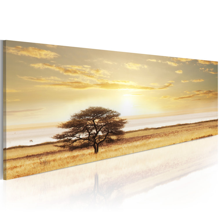 No Frame Panoramic Print on Canvas