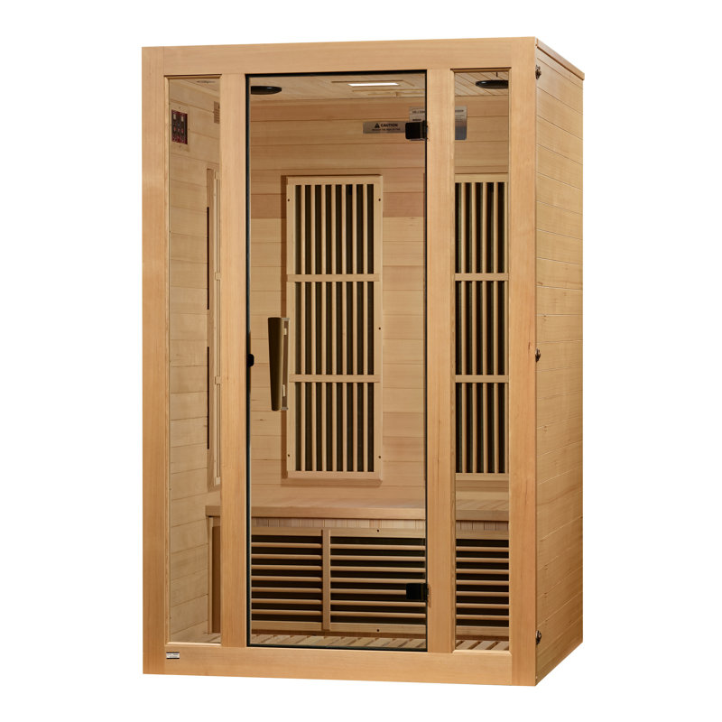 Dynamic Saunas 2 - Person FAR Infrared Sauna in Hemlock