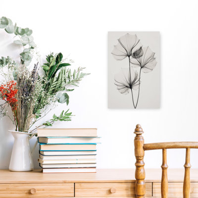 Treechild - Transparent Botanic I, art mural contemporain abstrait