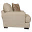 Fauteuil en polyester de 53 po de large Sebbi