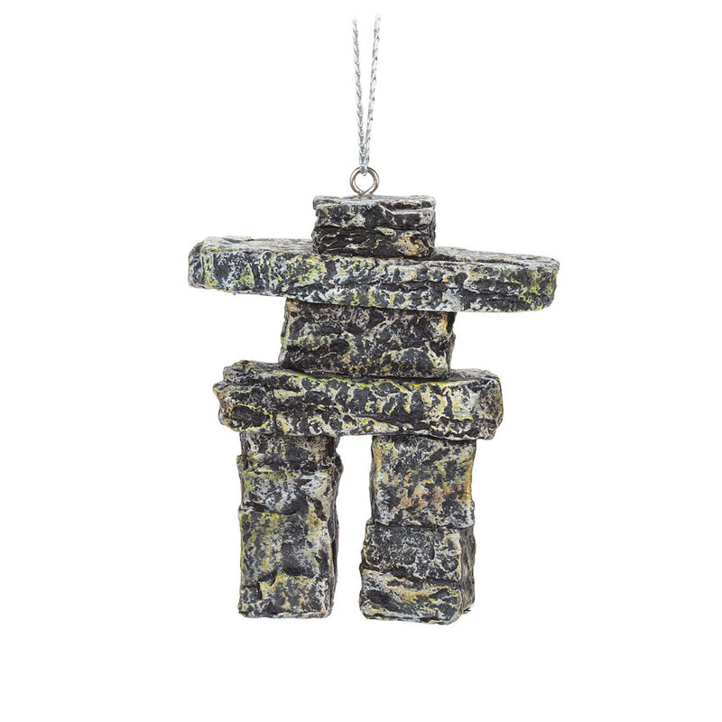 Ornement suspendu Fingurine Stonelook Inukshuk
