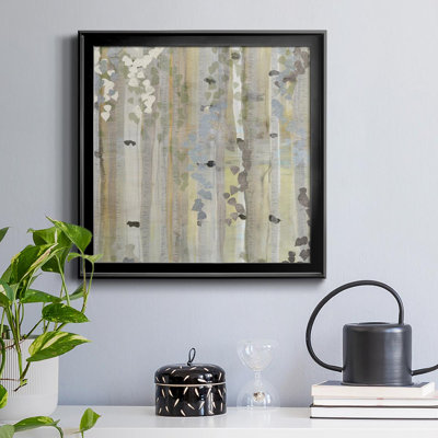 «Spring Birch Grove II», reproduction d'art sur toile encadrée
