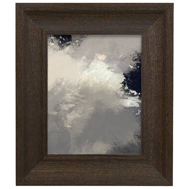 Rustic Dark Wood Picture Frame