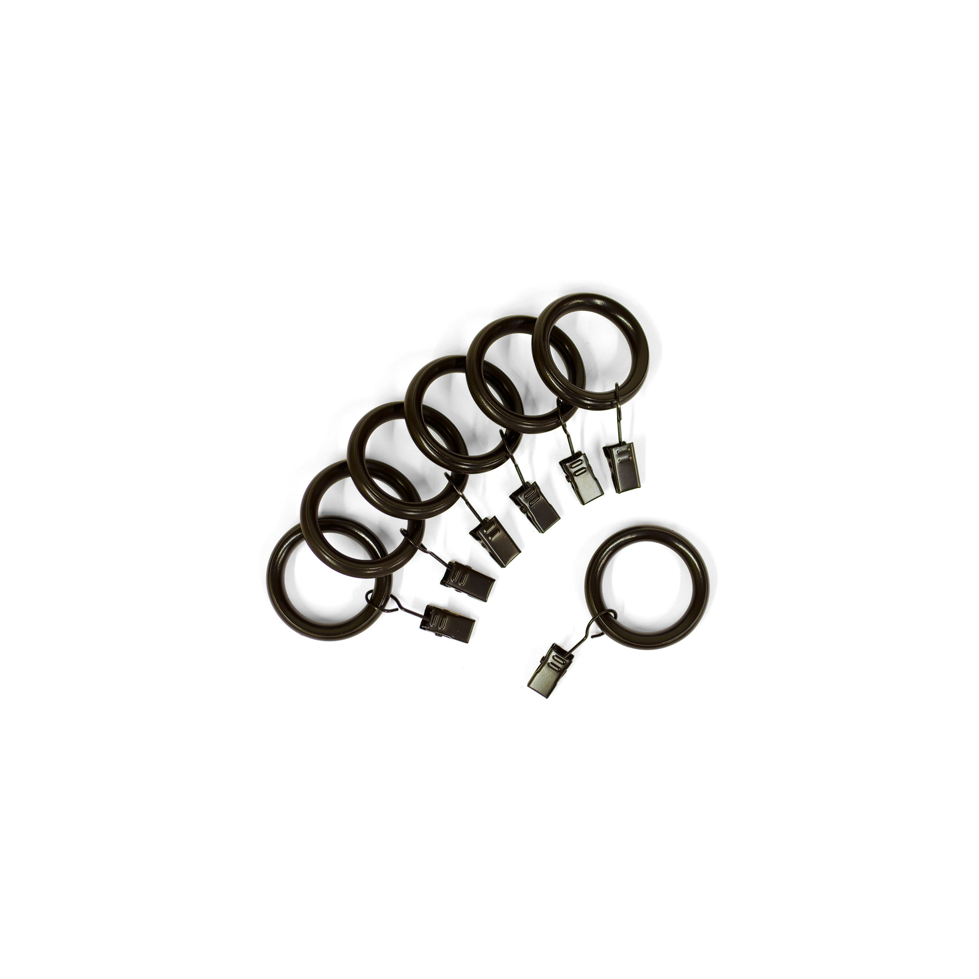 Vasios Curtain Rings, Oil Rubbed Bronze