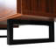 Meuble télé Thiels pour téléviseur de 60 po ou moins, meuble multimédia Mid-Century avec tiroirs de rangement et gestion des câbles-2006720049