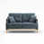 100% Polyester Dark Blue