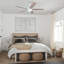 Ventilateur de plafond avec lumière DEL Ashby-615486237