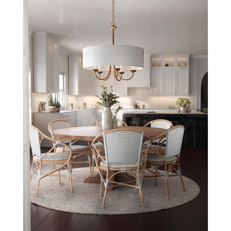 Axel 5 - Light Dimmable Drum Chandelier