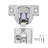Cabinet Door Hinges Partial Overlay Soft Close for Framed Type-106588166