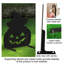 Jeu de jardin noir chat citrouille