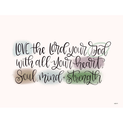 " Love The Lord "