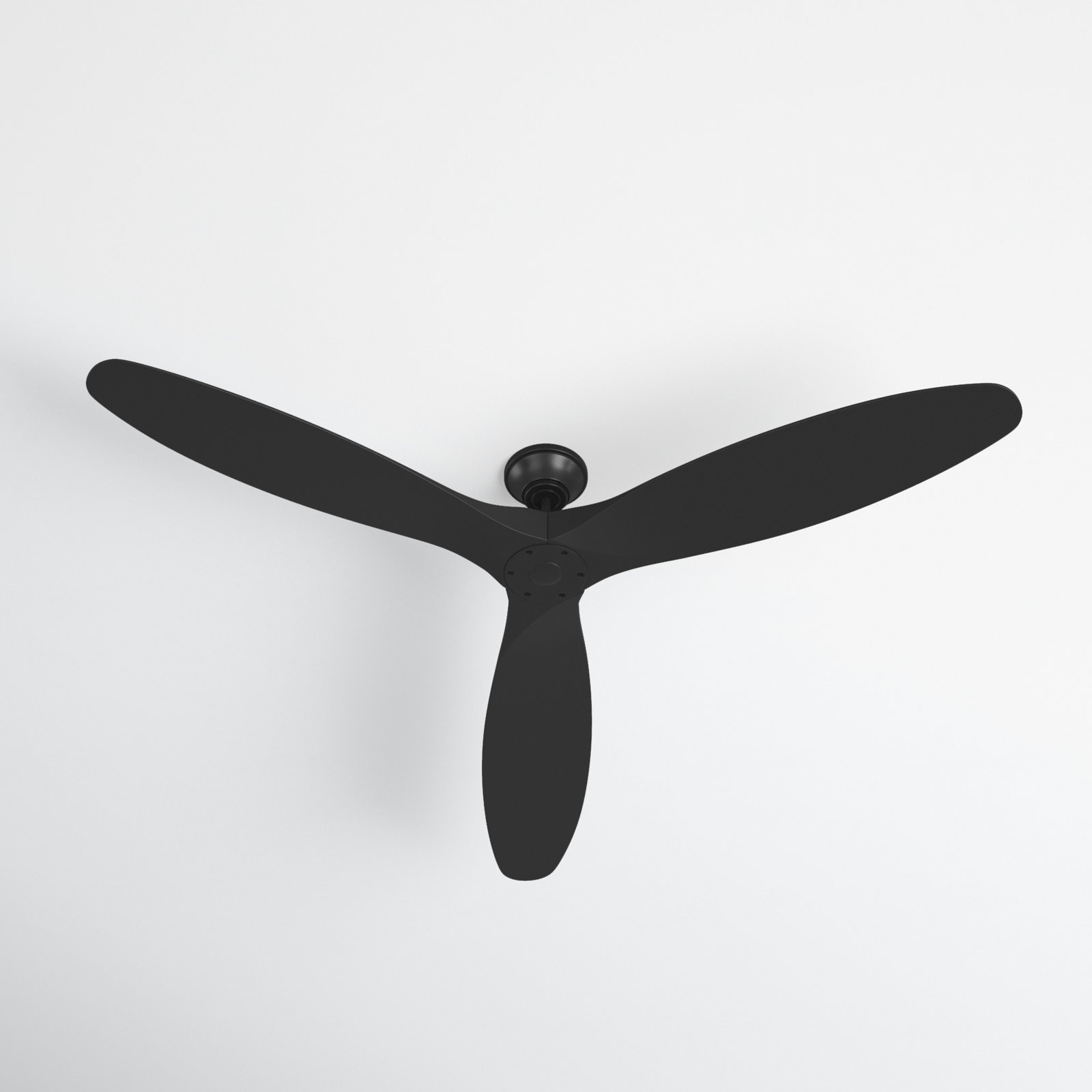 Obsidian Ceiling Fan, 60", Matte Black