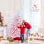  Arbre de Noël artificiel articulé 7 pi avec des branches luxuriantes 7 pi-353080124
