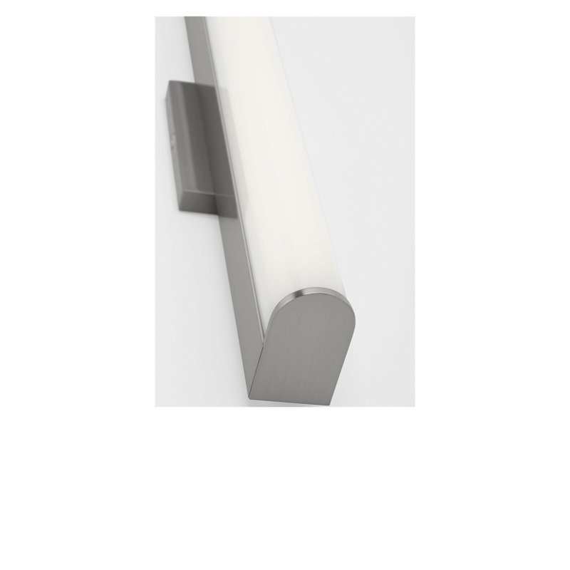 Cavitt LED Vanity, 3" H x 18" W x 3.1" D, Brushed Nickel