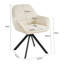 48.5cm H Fabric Upholstered Dining Chair with Arm-483587306