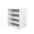 Durable Tempered Glass Shoe Organizer with RGB LED Light and Stackable Design for Efficient Storage and Display-1974002353