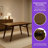 2-In-1 Transformer Coffee Table With Variable Height, Expandable Dining Table, Natural Wood-1108843941