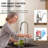 Dual-Function Kitchen Faucet Combo Set – Pull Down & Wall Mount Pot Filler For Sink And Stove-130672053