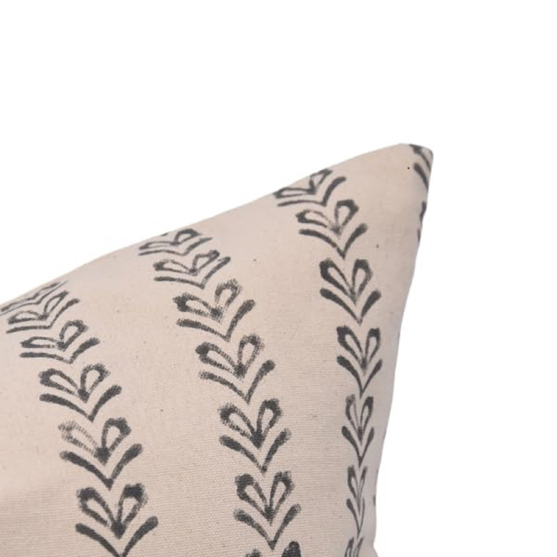 Coussin décoratif en coton fabriqué à la main avec motif de flèches Fabividine , 14 po x 14 po