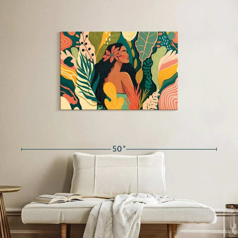 Leisha Wild Boho Latina I, H 24 po x l 36 po