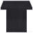 Black 2-Piece Rectangular Coffee And End Table Set