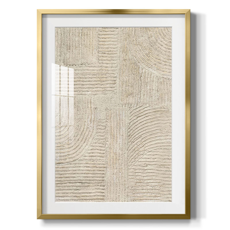 Sandstone Pastures II -Framed Print