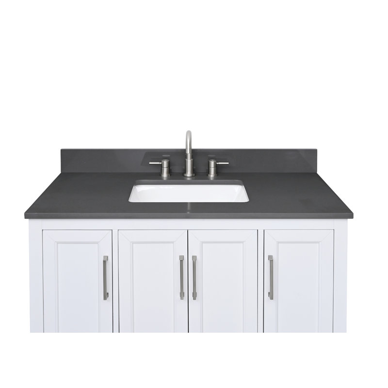 43'' W Single Vanity Top, Ural Gray