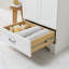 Meuble-lavabo sur pied simple avec plateau Emlyn 24,5 po-1798483911
