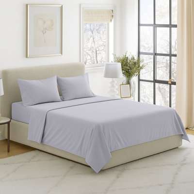 Lavish Home Brushed Microfiber Sheet Set - Wrinkle, Stain, & Fade Resistant Pillowcases and Sheets