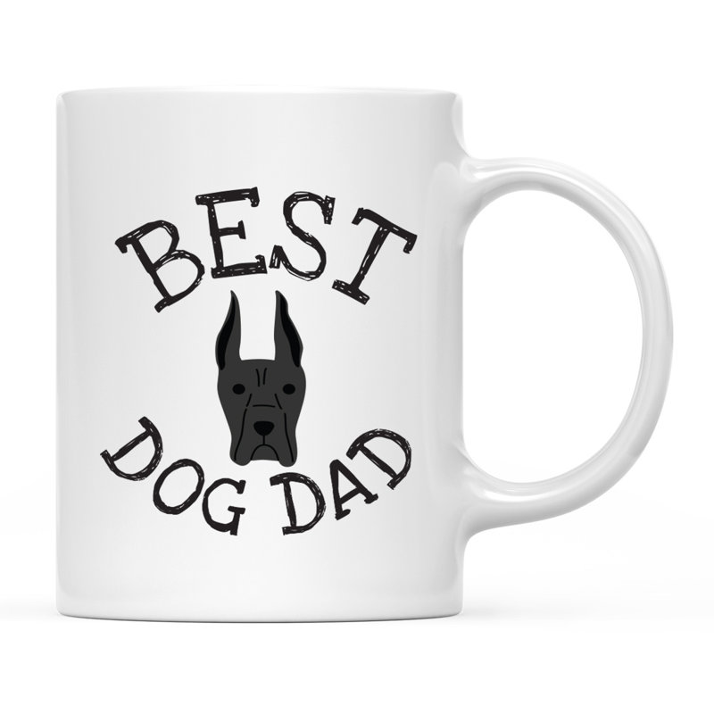 Tasse à café Best Dog Dad, Grand danois