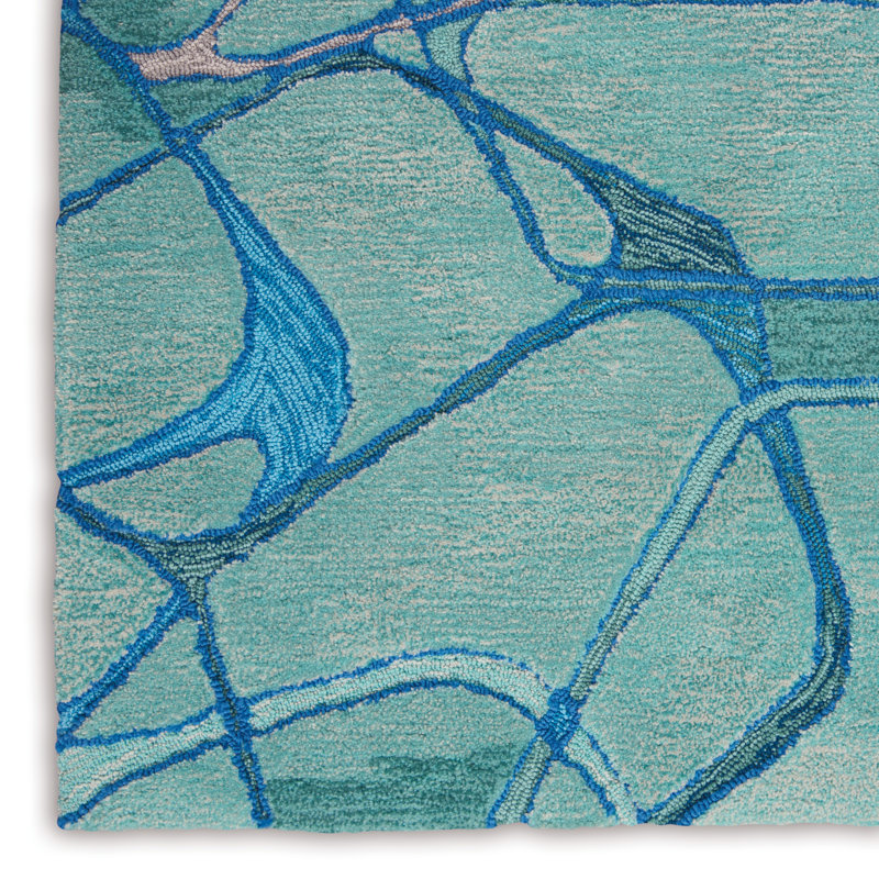 Williamsburg Geometric Hand Woven Area Rug, Rectangle 259 x 351cm