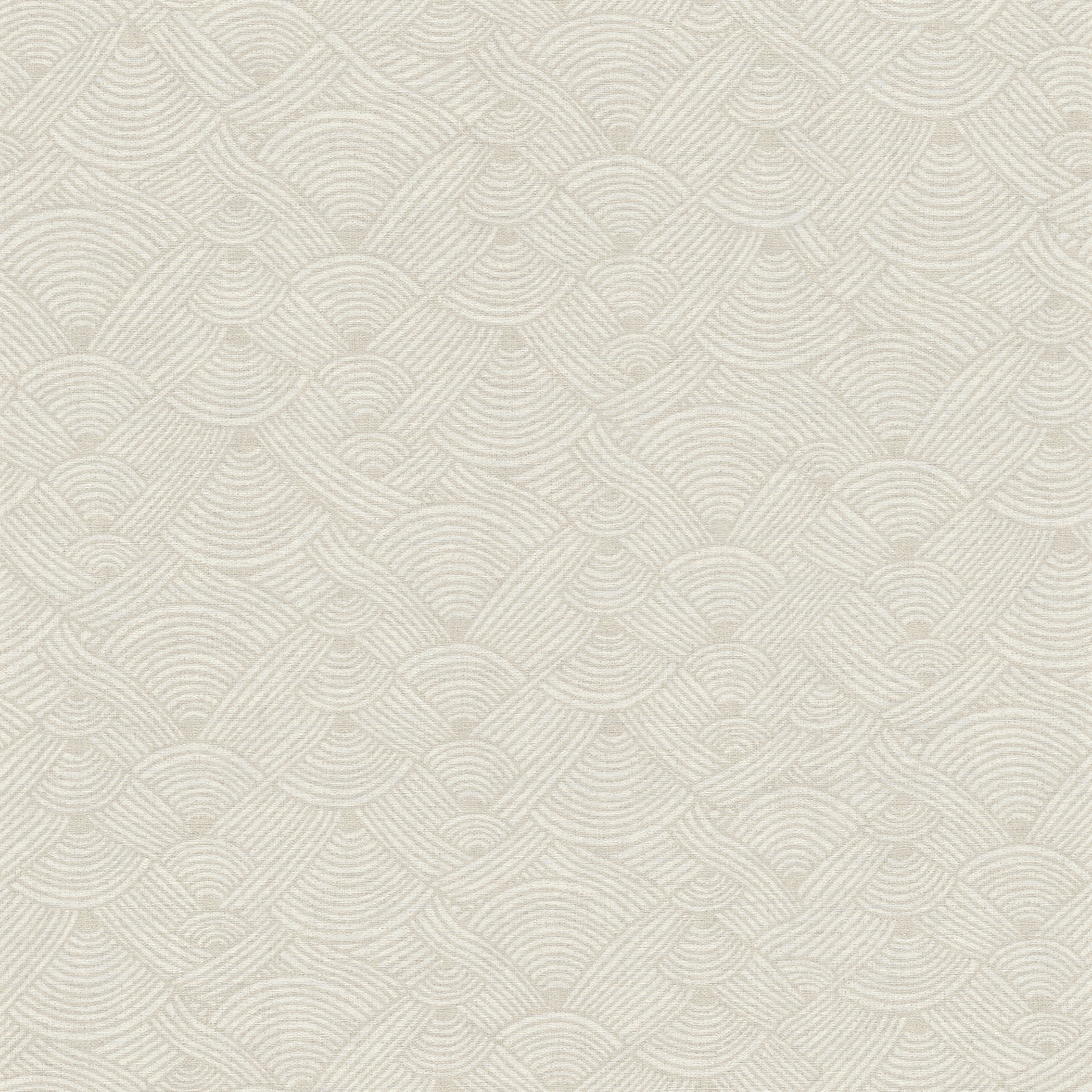 Fusion Wallpaper Roll, Beige/White