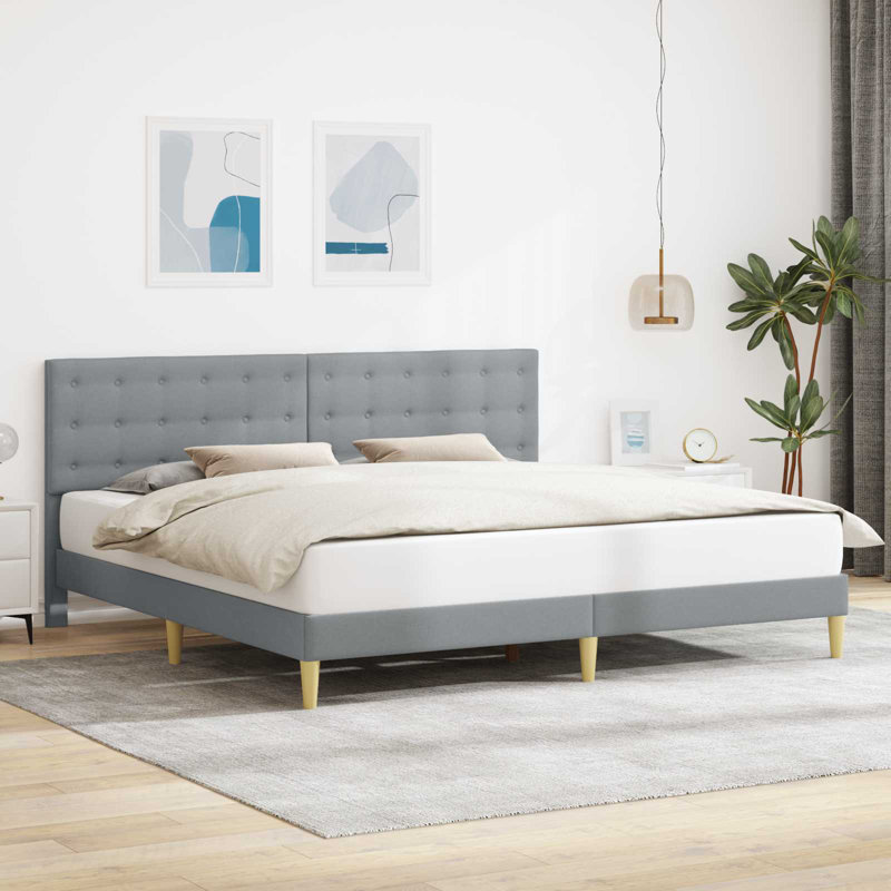 Bed, Light Grey