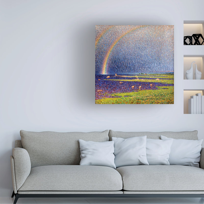 Art sur toile Marcus Jules Regnbagen, H 35 po x l 35 po