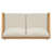 Westin Outdoor Acacia Wood Loveseat