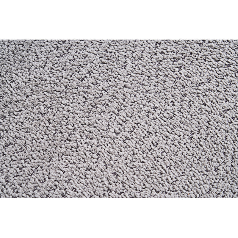 Boneless Upholstered Sofa With Pillow, Gray